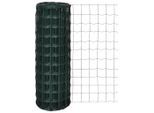 vidaXL Gitterzaun Schweiß Maschendraht gitter 10x1,5m