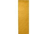 Teppich HEINE HOME Gr. 6, gelb, B:190cm H:14mm L:290cm, Wolle, Teppiche, Teppich