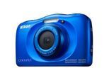 Kompakt Kamera Coolpix W100 - Blau + Nikon Nikkor Wide Optical Zoom 30-90 mm f/3.3-5.9 f/3.3-5.9