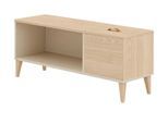 PAIDI Lowboard Mila & Ben ¦ holzfarben ¦ Maße (cm): B: 129 H: 53,4 T: 40.1