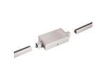 Fischer & Honsel Schienensystem-Einspeiser , Nickelfarben , Metall , 8.5x4x21 cm , Lampen & Leuchten, Innenbeleuchtung, Schienensysteme