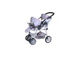 Knorrtoys® Puppen-Zwillingsbuggy »Milo Star«