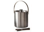 Novel Eiseimer , Edelstahl , Metall , 1,5 L , 17.5 cm , Lfgb , doppelwandig , Essen & Trinken, Barausstattung
