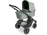 ABC Design Kinderwagen , Pastellgrün , Textil , 63x118x95.5 cm , EN 1888 , Feststellbremse, Fußstütze abklappbar, Federung, kugelgelagerte Räder, Verdeckung abnehmbar, 5-Punkte-Gurt, für Babyschale geeignet, Griff in Lederoptik, Transportsicherung, Sitz umsetzbar, abnehmbarer Schutzbügel , Baby on Tour, Kinderwagen, Kombikinderwagen