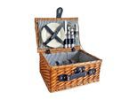 Picknickkorb »Dameco für 2 Personen 11-teilig«, (11 St.)