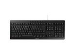 Cherry Stream Tastatur JK-8500 DE-2, QWERTZ, flach, leise, SX-Scherenmechanik, schwarz