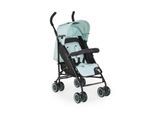 Moni Kinderwagen, Buggy Jerry, Sonnendach, schwenkbare Vorderräder, EVA-Räder blau schwarz