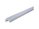 Knuffi® Eckschutz Typ A Removable, selbstklebend, wiederverwendbar, stossdämpfend, PU-Schaum, 1 m, -40 °C bis +80 °C, weiss
