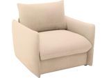 DOMO collection Sessel »700023 wandelbar zum Loungesessel, Relaxliege und Gästebett«, Schlaffunktion, Federkern, stabile...