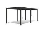 Weide Pergola , Metall , 600x255x300 cm , Gartenmöbel, Loungemöbel