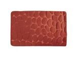 Spirella Badteppich , Terracotta , Textil , rechteckig , 50x80 cm , rutschhemmend , Heimtextilien, Badtextilien, Badematten