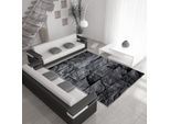 Ayyildiz Teppiche Teppich »Parma 9250«, rechteckig, 9 mm Höhe, Läufer, Wohnzimmer, Motiv Steinwand