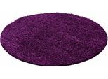 Ayyildiz Teppiche Hochflor-Teppich »Life Shaggy 1500«, rund, 30 mm Höhe, auch in rechteckig, Wohnzimmer, Langflor, grosse Farbauswahl