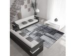Ayyildiz Teppiche Teppich »Parma 9260«, rechteckig, 9 mm Höhe, Läufer, Stein Optik, Kurzflor, Wohnzimmer