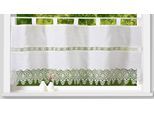 Weckbrodt Scheibengardine »Tamino«, (1 St.), Bistro, Gardine, blickdicht, Häkelborte u.Bordüre, HxB 45x120cm, Store