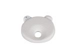 Cangaroo Babykissen Pooh ergonomisch 27 x 24 x 3 cm, Memory-Schaum, ab Geburt weiß