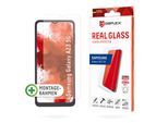 Displex Displayschutzglas »Real Glass«, für Samsung Galaxy A23 5G, Displayschutzfolie Displayschutz kratzer-resistent 10H splitterfest