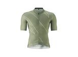 Gonso Radtrikot »Road Jersey Print M«, Herren Fahrradtrikot kurzarm, Full-Zip Trikot, Rückentasche, Slim Fit