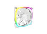 Montech RX120 PWM WH - Reverse - Gehäuselüfter - 120mm - Weiß mit RGB-Beleuchtung - 27 dBA