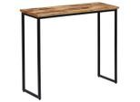vidaXL Konsolentisch Recyceltes Massivholz Teak 90 x 30 x 76 cm