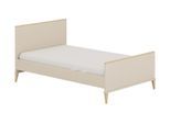 PAIDI Jugendbett Mila & Ben ¦ beige ¦ Maße (cm): B: 126,1 H: 98