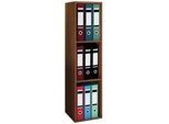 Mid.you Aktenschrank , Nussbaumfarben , Holzwerkstoff , 2 Fächer , 34x107x29 cm , Büromöbel, Büroschränke, Aktenschränke