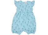 Patinio Babyspieler , Blau , Textil , Einhorn , Gr. 86 , unisex , Oeko-Tex® Standard 100 , Kurzarm , Babykleidung, Sonstige Babybekleidung