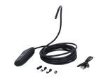 KS TOOLS Wi-Fi-Videoskop-Satz mit Ø 5,5 mm 0° HD Frontkamera-Sonde, 5-tlg Videoendoskop-Satz LED 550.7560