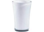 Leonardo Vase , Weiß , Glas , konisch , 22 cm , Dekoration, Vasen, Glasvasen