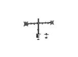 Gembird Monitor Arm - Adjustable desk 2-display 17"-32"