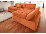 DOMO collection Ecksofa »NMoric XXL, B/T/H: 300/172/80cm, L-Form«, wahlweise mit Bettfunktion und Armlehnverstellung