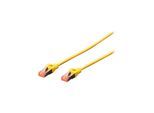 DIGITUS Professional patch cable - 10 m - yellow - Gelb - 10 meter
