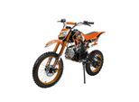 Jugend-Crossbike JC125, Benzin-Jugendmotorrad, 125 ccm, 17/14-Reifen, 4-Takt-Motor, 80 km/h, ab 14 J. (Orange)