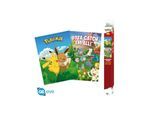 ABYstyle - POKEMON Set 2 Chibi Posters Environments (52x38cm) - Plakat