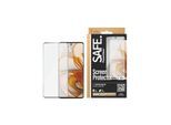 SAFE. by PanzerGlass Screen Protector w. Black Frame Motorola edge 50 | Ultra-Wide Fit