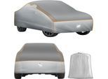 tectake® Autoplane, wasserdicht und atmungsaktiv, mit 4 mm Schaumstoffschicht, 3 längenverstellbare Spanngurte, inklusive Aufbewahrungstasche