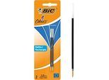 BIC 4 Colours Original Nachfüllminen, mittlere Spitze, Blau, 2er Pack