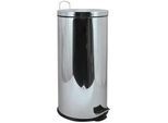 Spirella Abfallsammler , Silberfarben , Kunststoff , 30 l , 29.5x63.5x29.5 cm , Haushalt & Kleinelektro, Reinigung, Mülleimer & Abfallsammler