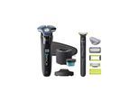 Philips Rasierapparate 7000 Series S7886 - shaver - ink black - with Phillips OneBlade