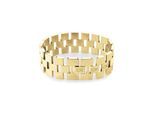 Armband CALVIN KLEIN "Schmuck Edelstahl Armschmuck Gliederkette", gold (gelbgoldfarben), Armbänder, Damen, 18,5cm, Edelstahl, Armband