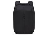 Laptoprucksack SAMSONITE "SECURIPAK 2.0 Backpack 15.6", Gr. B/H/T: 33cm x 44,5cm x 18cm, schwarz, Polyester, unifarben, Rucksäcke Laptoprucksack, Rucksack Freizeitrucksack Cityrucksack Backpack Schulrucksack