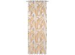 Esposa Fertigvorhang , Gelb, Terracotta , Textil , Graphik , 140x245 cm , AZO-frei, Bsci, Oeko-Tex® Standard 100 , mit Kombiband , Heimtextilien, Vorhänge, Fertigvorhänge