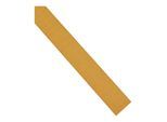 Magnetoplan Etiketten für C-Profil 50 mm, orange, 50 x 15 mm (1289244)
