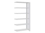 Regalwerk BERT Büroregal Anbaufeld HxBxT 2000x1285x600mm Vollblech Seitenwand (B3-55513-60)