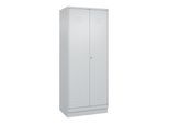 C+P PSA Doppel-Spind Classic PLUS, Sockel, 2 Abteile, 1950x800x500mm, 7035/7035 Verschluss Zylinderschloss ; C + P Möbelsysteme (080022-22P|S10024)