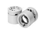 Houben Edisonfassung 2-tlg Porz. ws E27 534835)