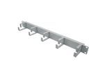 DIGITUS Rangierpanel 482, 6mm(19") m.5Kabelb.40x60, grau DN-97601)