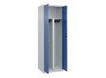 C+P PSA Doppel-Spind Classic PLUS, 2 Abteile, 1850x600x500mm, 7035/5023 Verschluss Zylinderschloss ; C + P Möbelsysteme (080002-20P|S10011)