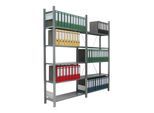 Regalwerk BERT Ordnerregal Anbaufeld HxBxT 2000x1285x300mm 5 Fachböden & 5 Ebenen (B3-34113-30)