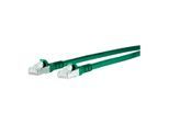 BTR NETCOM Patchkabel S/FTP gn 0,5m Cat.6A 1308450555-E ; Metz Connect)